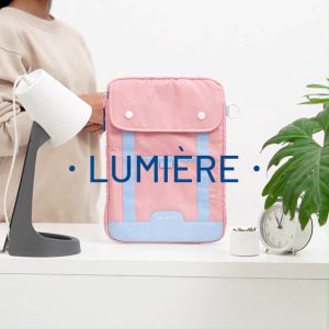 Wallts Lumiere Navy Fairy - Tas Sarung Sleeve Laptop dan Macbook 13\"-14\" Anti Air Baret