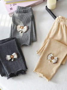 Cotton Thin Sporty Casual Leggings For Small Children