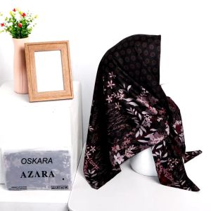 hijab zipper jepang motif instan jilbab motif segiempat voal lasercut kerudung resleting instan motif azara voal lasercut segi empat