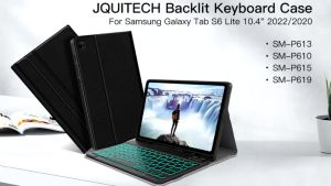 string optimization = "7 แสงพื้นหลังสี Wireless Keyboard Case for Samsung Tab S6 Lite P610 P615 P619 P613 คีย์บอร์ด ผอมบาง ถอดออกได้ เคส";