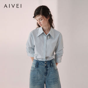 AIVEI | Vintage College Checked Long Sleeve Shirt
