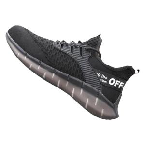 CHIJIU | Mens Lightweight Anti-Odor Soft Sole Safety Shoes with Steel Toe and Puncture Resistance