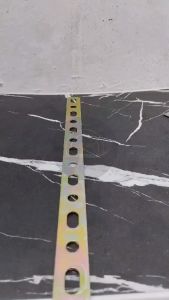 PLAT STRIP LUBANG BOLONG BREKET 30CM BRACKET BRAKET LOBANG PANJANG 30 CM BESI TEBAL 15MM LEBAR 2CM KUNING FLAT SERBAGUNA