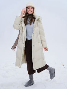 DUSHU | Plus Size Womens Down Jacket Waterproof Windproof and Stain Resistant