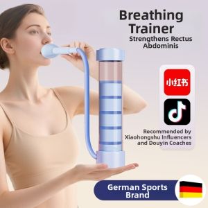 RUYI | Counting Breath Trainer Respiratory Dumbbell for Abdominal and Lung Capacity