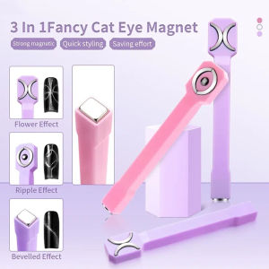 Multi-function Cat Eye Magnet 3 IN 1 Strong Magnetic Stick For Nail Art Decoration DIY Manicure Tools