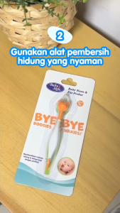 Baby Safe NAS03 Nose Ear Picker Booger Tools Pembersih Hidung Telinga Bayi