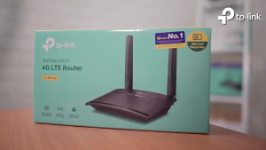 TP Link MR100 4G LTE Router – Internet Nirkabel 300 Mbps Dua Antena Kuat Untuk Hotspot Keluarga