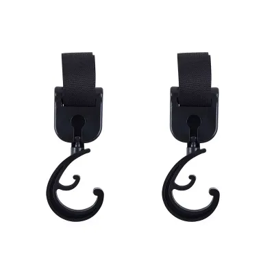 2pcs Car Trunk Storage Hook For Bag Umbrella Fishing Rod Holder Universal Seat Back Organizer Bracket Interior Stowing Tidying