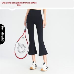 MiiOW | Quần Yoga Flare Cao Cổ Co Dãn