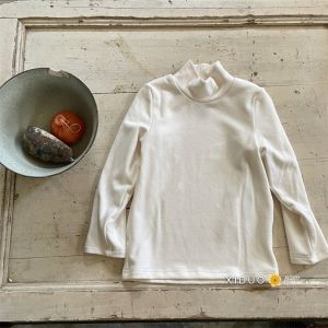 Korean Style Thickened Warm Plush Long Dress for Girls Childrens Autumn Winter Clothes Scarf Integrated Hooded Dress