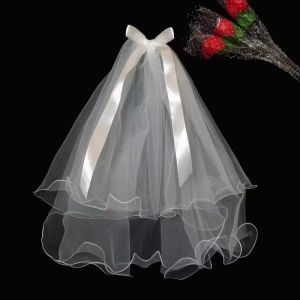 Tiktok Hot Selling Luminous Crown Veil Outdoor Proposal Photography Wedding License Props Kids Princess Veil Gift