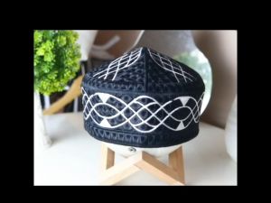 PECI ANAK DAN DEWASA PAKISTAN FULL BORDIR DAN MOTIF HITAM DAN PUTIH