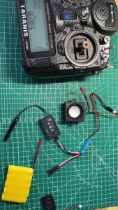 RC Diesel Engine Simulation Sound Module 5-8.4V Input 2W Small Horn Speaker For Remote Control Car Boat Airplane DIY Model