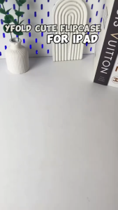 Case iPAD Motif Cartoon Magnetic Case Trifold For Ipad Gen7/8/9 10.2 Inch Gen10th Air4/Air5 Pro 11" 2018 2022 Air 6 11Inch Gen 5/6 Acrylic With Slot Pen