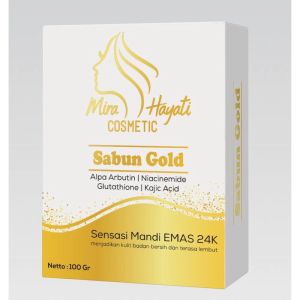 sabun gold MH mirahayati cosmetic / skincare Mira hayati soap BPOM 100% original