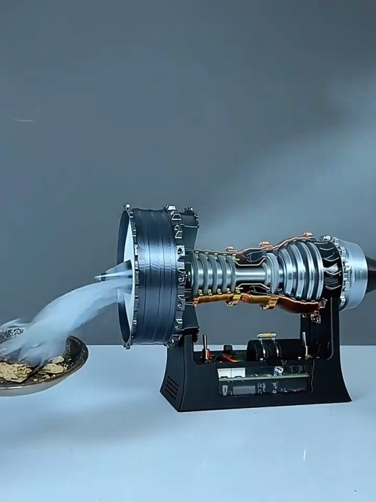 PREMIUM TURBO JETFAN AIRPLANE MODEL ENGINE - CREATIVE TOY & GIFT WITH ...