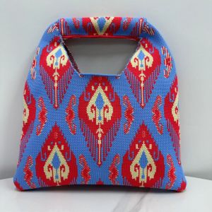 Túi Xách Du Lịch Phong Cách Dân Tộc Uygur Túi Xách Đeo Vai Đơn Túi Quà Tặng Đa Năng Túi Xách Nữ Túi Xách Nhỏ Vuông Polyester