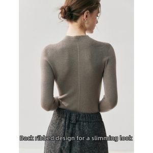 Fashion Versatile Soft French-Style High-End Feel Spring Knitwear