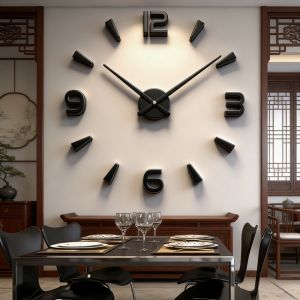 New Modern Design Large Wall Clock 3D DIY Quartz Clocks Fashion Watches Acrylic Mirror Stickers Living Room Home Decor Horloge