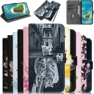 Stand Flip Wallet Case For Infinix Note 30 40 PRO PLUS 4G 5G 30i 30 VIP 12 PRO 2023 G96 11S 10S Flip Painted Pattern Wallet Case