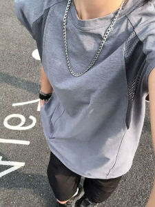CHENMU | Breathable Deconstructed Ice Silk Dry Fit Sleeveless T-Shirt