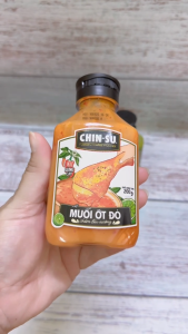 CHINSU [Chai ĐỎ 200g] MUỐI ỚT ĐỎ CHẤM LẨU NƯỚNG Red Chilli Salt Sauce