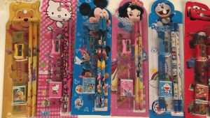 Stationery Set (5in1) 文具套装五件套文具绘画铅卡通五件套