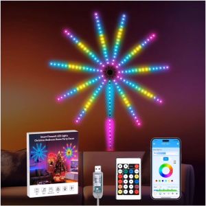 LED Fireworks Fairy Lights: Smart Home Decorations for Your Dream Holiday