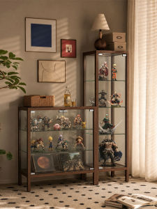 DMX | Toy Model Display Cabinet Wood Frame Glass