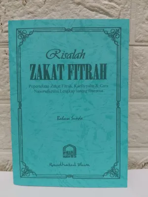 Risalah zakat fitrah surahan sunda lengkap