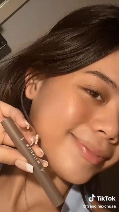 KIMUSE Eyebrow Cream Gel With Brush  2 IN 1 Pomade Brow Pencil Eyebrow Pencil Waterproof Eye Brows Gel Long-lasting & Waterproof Brow Makeup Brow Stamp