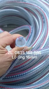 Ống nhựa mềm lõi thép phi 16 mm ống chuyên dụng dẫn hóa chất dẫn xăng dầu dẫn nước áp lực cao