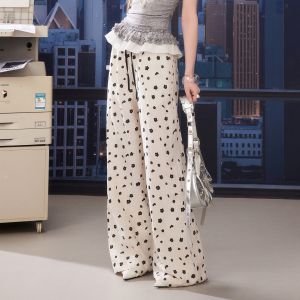 Unifree | Floral Print Linen Wide Leg Pants