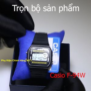 Đồng Hồ Nam Casio F-94W9 .d. Made In Thailand Chống Nước Siêu Bền Pin Lâu