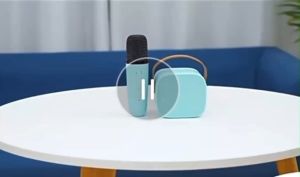 ลำโพงบลูทูธ  ไมโครโฟนไร้สาย ลำโพงบลูทูธแบบพกพา รองรับAUX/TF Microphone Blutooth Speaker