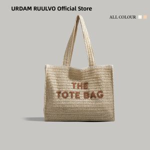 URCDN RDALVO | Vacation Style Straw Tote Bag