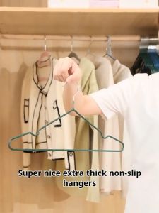 [Loveme258]Metal anti-slip Clothes hanger Retractable Baby Clothes Hanger Adult/Kids Clothes hangers金属防滑成人儿童衣架可伸缩婴儿衣架