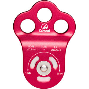 Camnal | Bearing Tri-Sheave Climbing Rescue Pulley