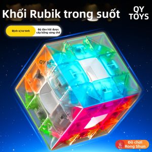 QY TOYS | Đồ Chơi Giáo Dục UV Ice Racing 3x3 Cube Từ Tính