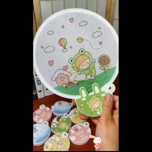 CHAINSHOP Cartoon Folding Fan: A Must-Have for Summer Cooling