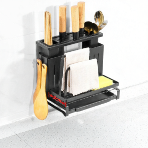 No-Drill Hanging Multipurpose Kitchen Organizer