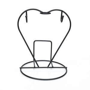 European Style Coffee Cup and Saucer Storage Rack Black Cup Hanging Shelf Iron Tea Set Rack Scented Tea Cup Storage Rack