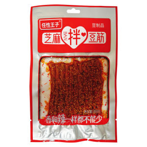Princes Arrogant Prince Sesame Big Spicy Crisps Tofu Snack 68g Traveling Watching TV Snack Craving Reliever Retro Flavor