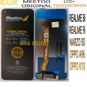 LCD TOUCHSCREEN REALME 8i/9i/OPPO A96/OPPO K10 ORIGINAL MEETOO FULLSET