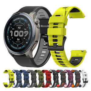 20/22mm Silicone Band For Amazfit BALANCE 2 Strap For GTR 4 3 Pro/GTR 47mm/GTS 4 2 mini/Bip 6 5/Active Bracelet Sports Watchband
