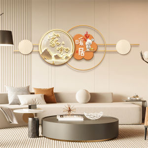 Modern Minimalist Crystal Ceramic Art Wall Decorative Painting for Living Room And Restaurant Creative Iron Art Hanging Picture Frame
