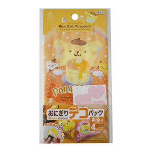 Portable Bento Wrap with Stickers 4pcs