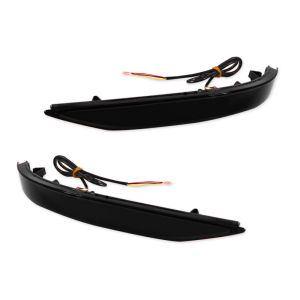 For Chevrolet Equinox 2017 2018 2019 2020 2021 2022 LED Rear Bumper Reflector Lights Brake Warning Dynamic Turn Signal Lamp 12V