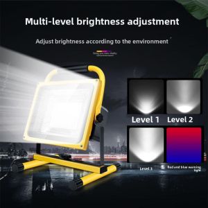 ZHUOLESHI | Rechargeable Strong Light Portable Floodlight